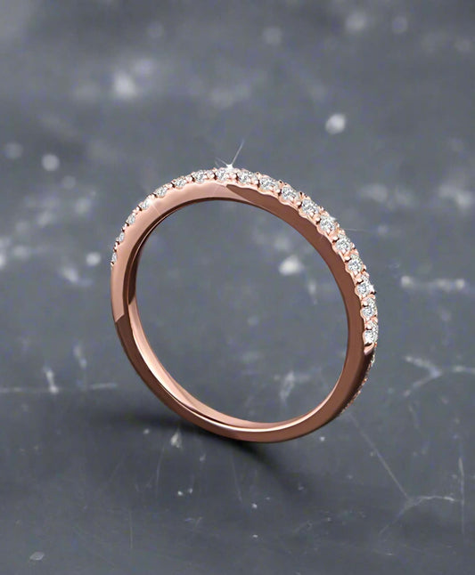 Eternity Moissanite Ring