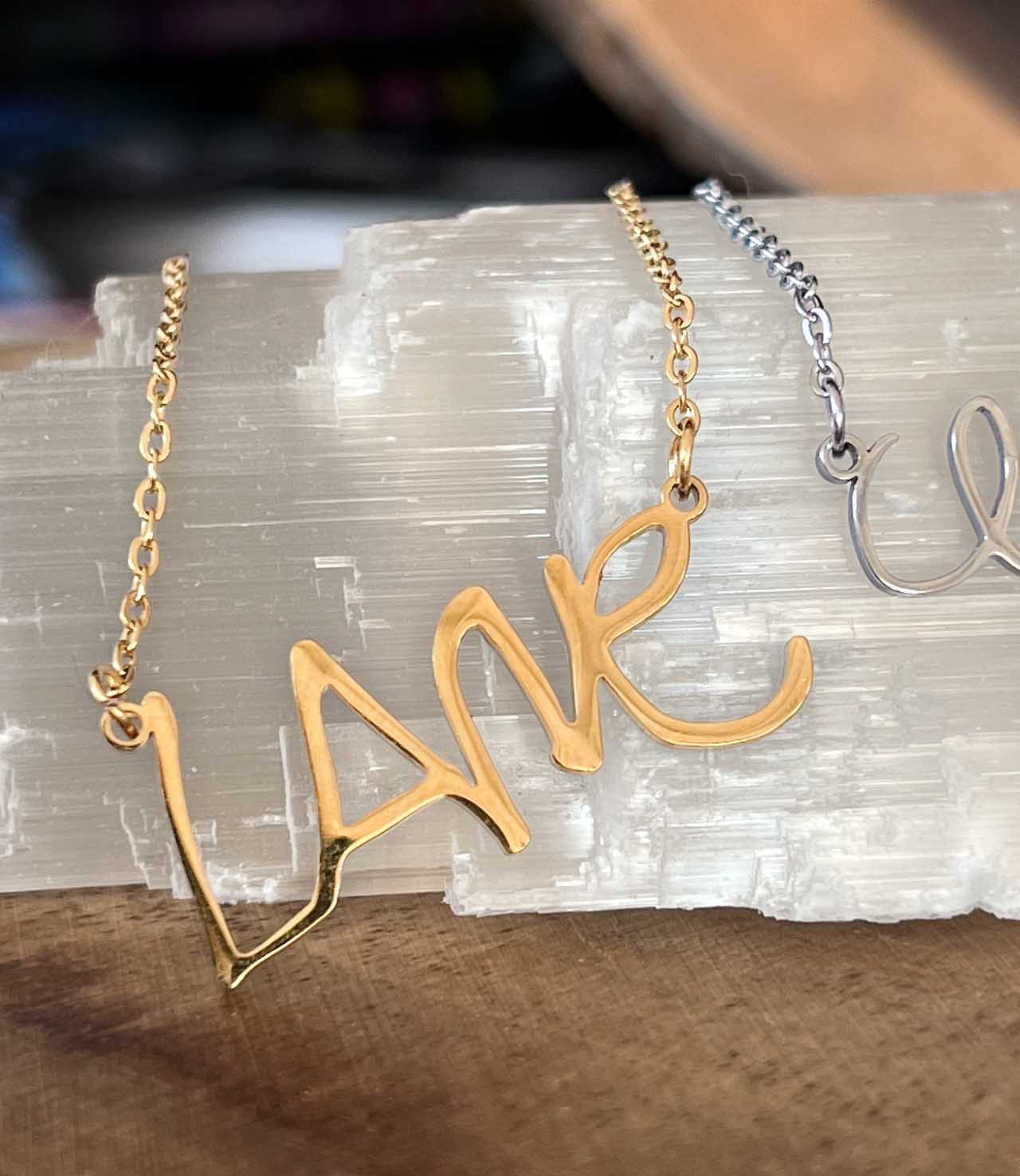 Handwriting Necklace